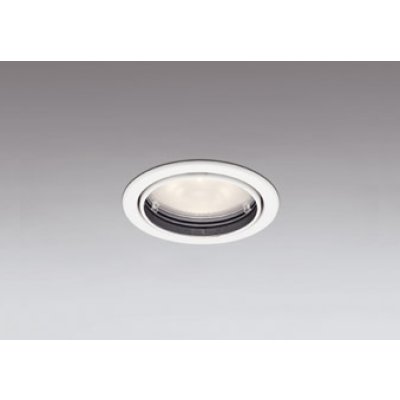 画像1: オーデリック XD403353R ダウンライト 埋込穴φ75 LED一体型 電球色 M形 高演色LED 電源装置別売 オフホワイト