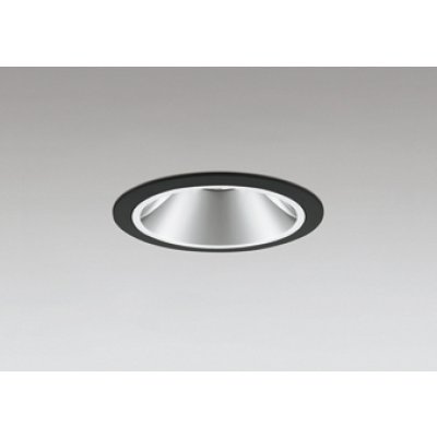 画像1: オーデリック XD403382R ダウンライト 埋込穴φ100 LED一体型 温白色 M形 高演色LED 電源装置別売 マットブラック