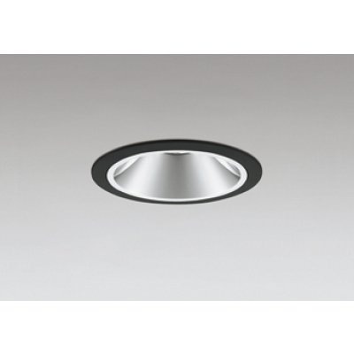 画像1: オーデリック XD403398R ダウンライト 埋込穴φ100 LED一体型 温白色 M形 高演色LED 電源装置別売 マットブラック