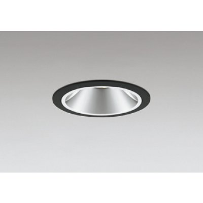 画像1: オーデリック XD403400R ダウンライト 埋込穴φ100 LED一体型 電球色 M形 高演色LED 電源装置別売 マットブラック