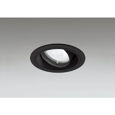 画像1: オーデリック XD403406R ダウンライト 埋込穴φ100 LED一体型 白色 M形 高演色LED 電源装置別売 マットブラック