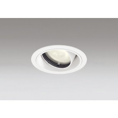 画像1: オーデリック XD403507R ダウンライト 埋込穴φ100 LED一体型 電球色 M形 高演色LED 電源装置別売 オフホワイト