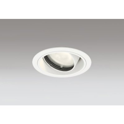 画像1: オーデリック XD403509R ダウンライト 埋込穴φ100 LED一体型 電球色 M形 高演色LED 電源装置別売 オフホワイト