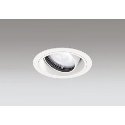 画像1: オーデリック XD403537R ダウンライト 埋込穴φ100 LED一体型 温白色 M形 高演色LED 電源装置別売 オフホワイト