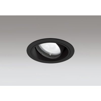 画像1: オーデリック XD403538R ダウンライト 埋込穴φ100 LED一体型 温白色 M形 高演色LED 電源装置別売 マットブラック