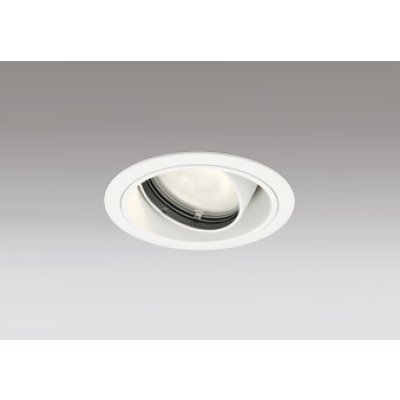 画像1: オーデリック XD403539R ダウンライト 埋込穴φ100 LED一体型 電球色 M形 高演色LED 電源装置別売 オフホワイト