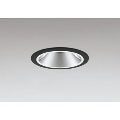 画像1: オーデリック XD403668R ダウンライト 埋込穴φ100 LED一体型 電球色 M形 高演色LED 電源装置別売 マットブラック