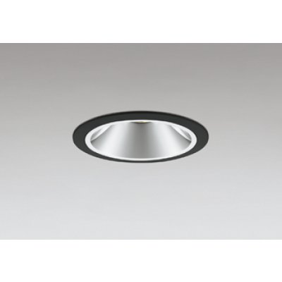 画像1: オーデリック XD403676R ダウンライト 埋込穴φ100 LED一体型 電球色 M形 高演色LED 電源装置別売 マットブラック