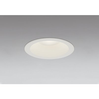 画像1: オーデリック XD457140R ダウンライト 埋込穴φ100 LED一体型 非調光 電球色 M形 高演色LED オフホワイト