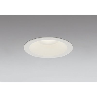 画像1: オーデリック XD457148R ダウンライト 埋込穴φ100 LED一体型 非調光 電球色 M形 高演色LED オフホワイト