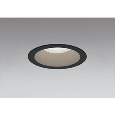 画像1: オーデリック XD457152R ダウンライト 埋込穴φ100 LED一体型 非調光 電球色 M形 高演色LED ブラック