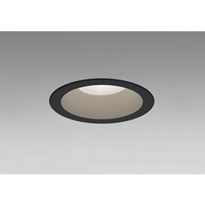 画像1: オーデリック XD457160R ダウンライト 埋込穴φ100 LED一体型 非調光 電球色 M形 高演色LED ブラック