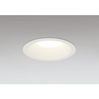 画像1: オーデリック XD457164R ダウンライト 埋込穴φ125 LED一体型 非調光 電球色 M形 高演色LED オフホワイト