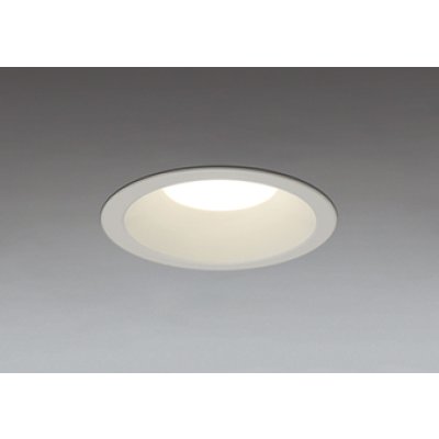画像1: オーデリック XD457165R ダウンライト 埋込穴φ125 LED一体型 非調光 温白色 M形 高演色LED オフホワイト