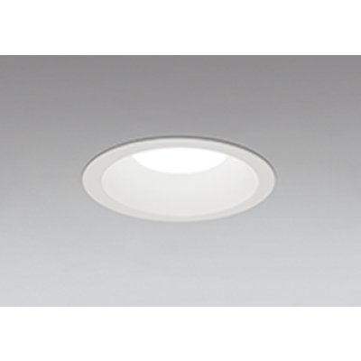 画像1: オーデリック XD457166R ダウンライト 埋込穴φ125 LED一体型 非調光 白色 M形 高演色LED オフホワイト