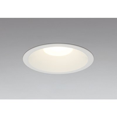画像1: オーデリック XD457176R ダウンライト 埋込穴φ150 LED一体型 非調光 電球色 M形 高演色LED オフホワイト
