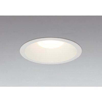 画像1: オーデリック XD457184R ダウンライト 埋込穴φ150 LED一体型 非調光 電球色 M形 高演色LED オフホワイト