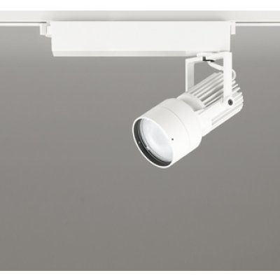 画像1: オーデリック XS412503R スポットライト LED一体型 非調光 温白色 高演色LED レール取付専用 オフホワイト