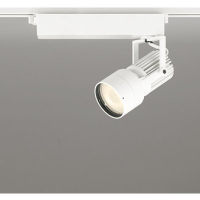 画像1: オーデリック XS412507R スポットライト LED一体型 非調光 電球色 高演色LED レール取付専用 オフホワイト