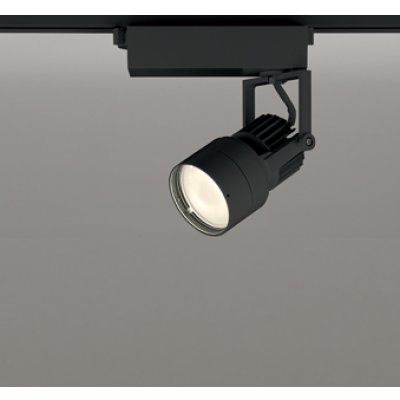 画像1: オーデリック XS412608R スポットライト LED一体型 非調光 電球色 高演色LED レール取付専用 マットブラック