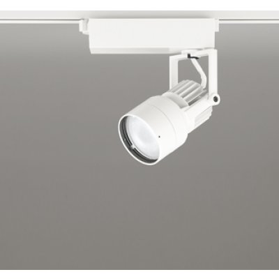 画像1: オーデリック XS412611R スポットライト LED一体型 非調光 白色 高演色LED レール取付専用 オフホワイト