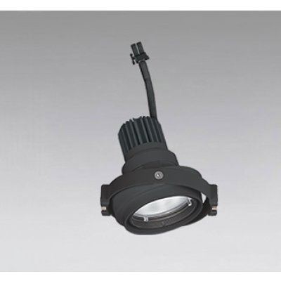 画像1: オーデリック XS413336R ダウンライト LED一体型 温白色 M形 高演色LED 灯体のみ ハウジング別売 電源装置別売 マットブラック