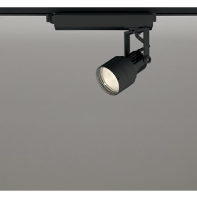 画像1: オーデリック XS413608R スポットライト LED一体型 非調光 電球色 高演色LED レール取付専用 マットブラック