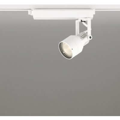 画像1: オーデリック XS413637R スポットライト LED一体型 非調光 電球色 高演色LED レール取付専用 オフホワイト