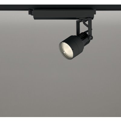 画像1: オーデリック XS413638R スポットライト LED一体型 非調光 電球色 高演色LED レール取付専用 マットブラック