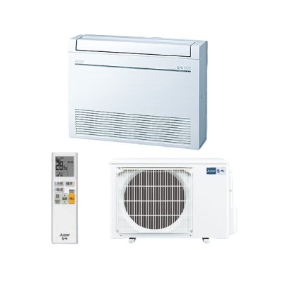 画像1: 三菱 MFZ-K5026AS-W ハウジングエアコン 床置形 Kシリーズ 16畳程度 単相200V ホワイト (MFZ-K5022AS-Wの後継品) ♪