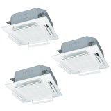 三菱重工 『FDTV1606HT6SA エアフレックスパネル』 業務用エアコン 天井埋込形4方向 トリプル ハイパーインバータ P160 6馬力 三相200V ワイヤード ♪