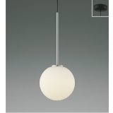コイズミ照明 AP57338 ペンダント 非調光 LED 温白色 フランジタイプ 高演色LEDR+ ホワイトブロンズメッキヘアラインマット ∽
