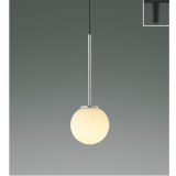 コイズミ照明 AP57333 ペンダント 非調光 LED 電球色 プラグタイプ 高演色LEDR+ ホワイトブロンズメッキヘアラインマット ∽