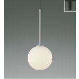 コイズミ照明 AP57339 ペンダント 非調光 LED 温白色 プラグタイプ 高演色LEDR+ ホワイトブロンズメッキヘアラインマット ∽