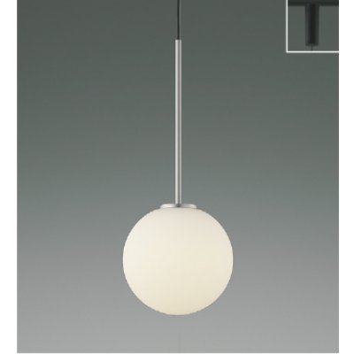 画像1: コイズミ照明 AP57339 ペンダント 非調光 LED 温白色 プラグタイプ 高演色LEDR+ ホワイトブロンズメッキヘアラインマット ∽