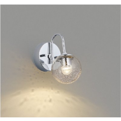 画像1: コイズミ照明 AB57378 ブラケット 調光 LED 電球色 高演色LEDR+ 小径 クロムメッキ 透明泡入 ∽
