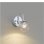 画像1: コイズミ照明 AB57378 ブラケット 調光 LED 電球色 高演色LEDR+ 小径 クロムメッキ 透明泡入 ∽ (1)