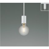 コイズミ照明 AP57360 ペンダント 非調光 LED 電球色 プラグタイプ マットファインホワイト ∽