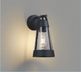 コイズミ照明 AU57417 ブラケット 非調光 LED 電球色 防雨型 サテンブラック ∽