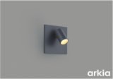 コイズミ照明 AB57236 ブラケット 埋込穴□90×97 調光 LED 電球色 高演色LEDR+ arkia マットグレー ∽