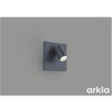 コイズミ照明 AB57238 ブラケット 埋込穴□90×97 調光 LED 昼白色 高演色LEDR+ arkia マットグレー ∽