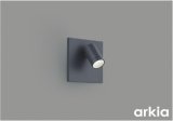 コイズミ照明 AB57238 ブラケット 埋込穴□90×97 調光 LED 昼白色 高演色LEDR+ arkia マットグレー ∽