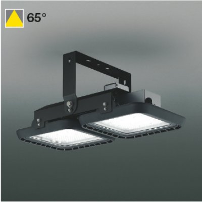 画像1: コイズミ照明 AH57563 ハイパワーベースライト 非調光 LED 昼白色 サテンブラック 受注生産品[§] ∽