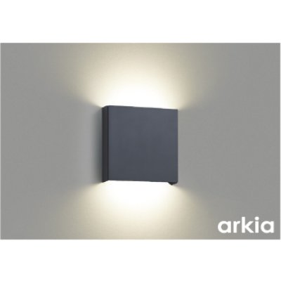 画像1: コイズミ照明 AB56459 ブラケット 非調光 LED 温白色 高演色LEDR+ arkia マットグレー ∽