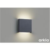 コイズミ照明 AB56464 ブラケット 非調光 LED 温白色 高演色LEDR+ arkia マットグレー ∽