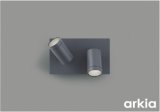 コイズミ照明 AB57226 ブラケット 非調光 LED 昼白色 高演色LEDR+ arkia マットグレー ∽