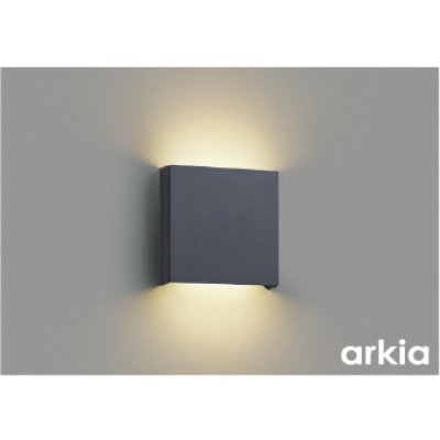 画像1: コイズミ照明 AB56461 ブラケット 調光 LED 電球色 高演色LEDR+ arkia マットグレー ∽