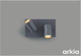 コイズミ照明 AB57222 ブラケット 調光 LED 電球色 高演色LEDR+ arkia マットグレー ∽