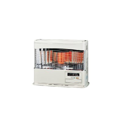 画像1: コロナ FF-6826PR(W) FF式輻射(ラウンドタイプ) PRシリーズ 木造18畳/コンクリート28畳 別置タンク式(別売) ホワイト (FF-6825PR(W)の後継品)
