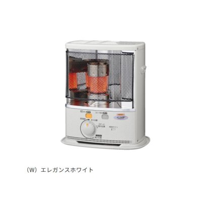 画像1: コロナ SX-EB24Y(W) ポータブル石油ストーブ(反射形) SXシリーズ 木造7畳/コンクリート9畳 乾電池別売 エレガンスホワイト